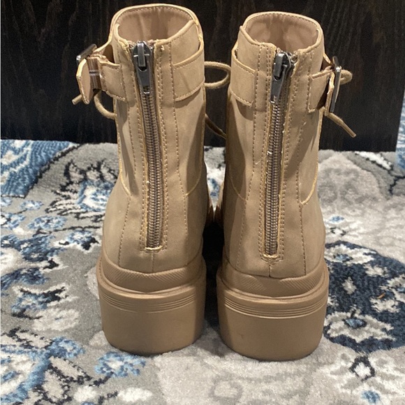 Beige Mia Booties - Picture 6 of 6